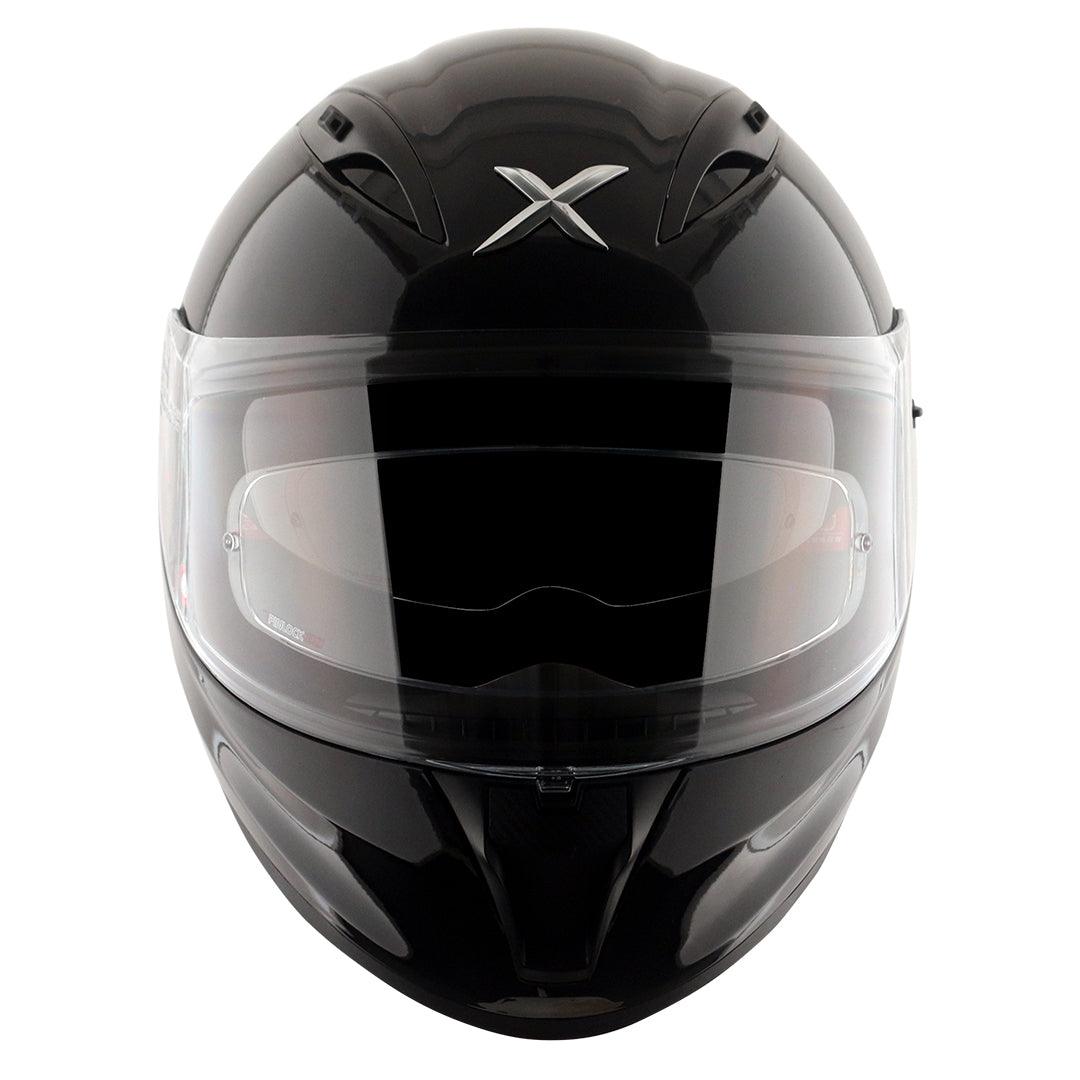 Axor Street Solid Black Helmet - Moto Modz