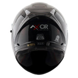 Axor Street Solid Black Helmet - Moto Modz