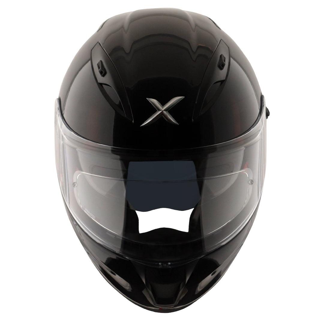 Axor Street Solid Black Helmet - Moto Modz