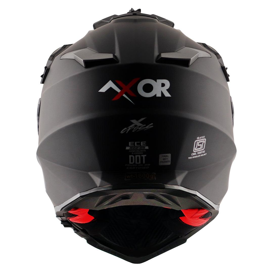 Axor X-Cross Dual Visor Helmet - Moto Modz