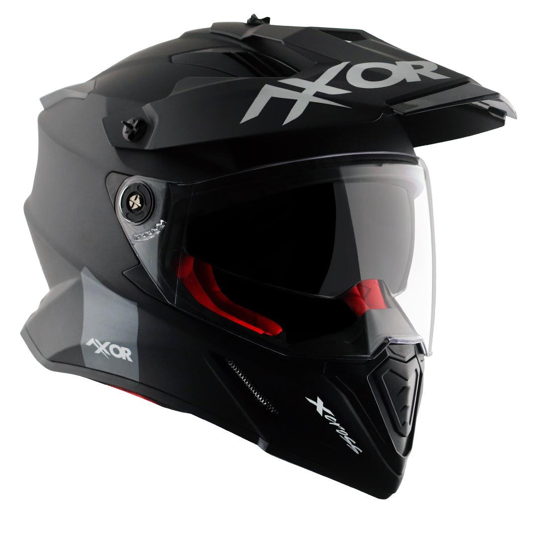 Axor X-Cross Dual Visor Helmet - Moto Modz