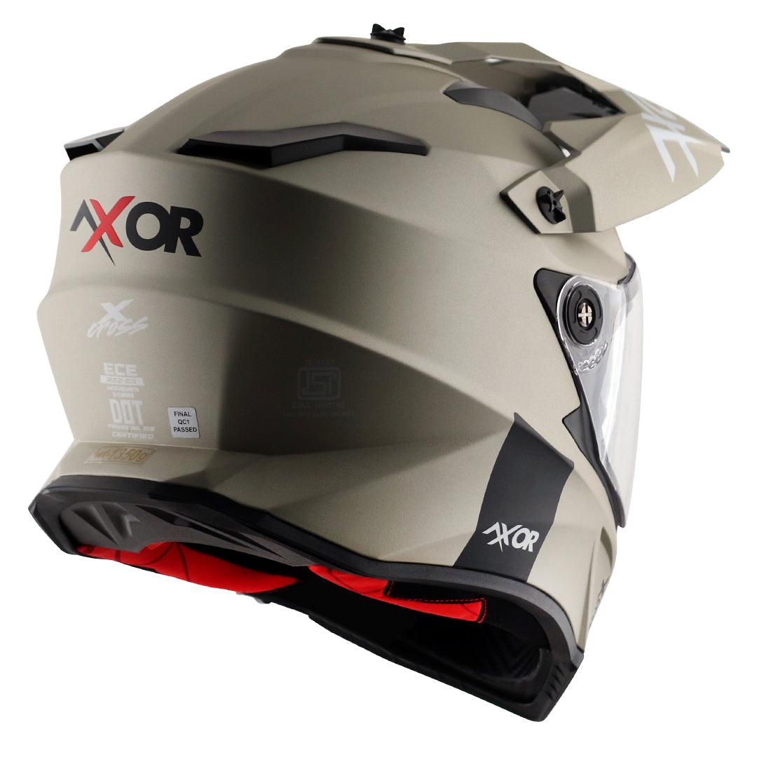 Axor X-Cross Dual Visor Helmet - Moto Modz