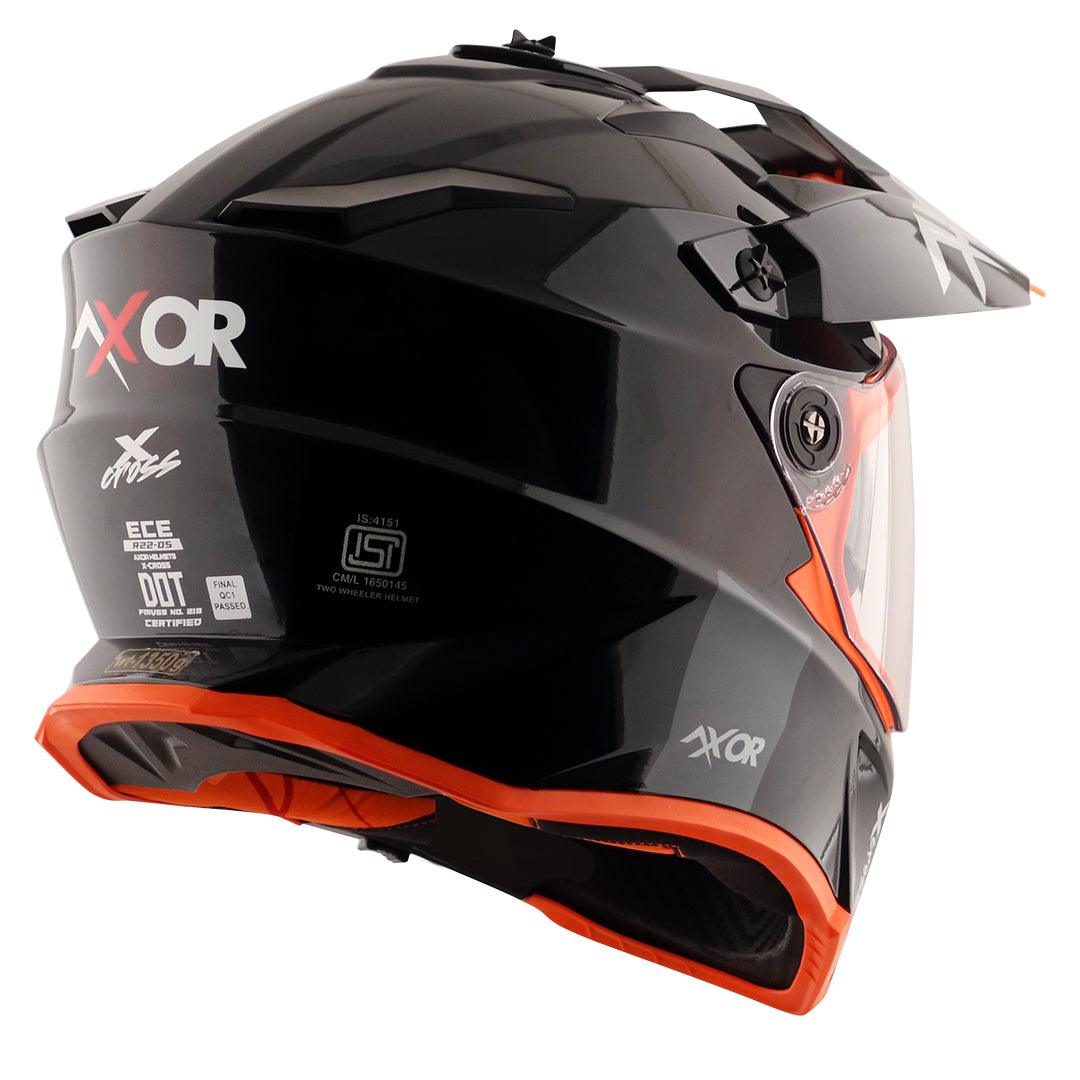 Axor X-Cross Dual Visor Helmet - Moto Modz