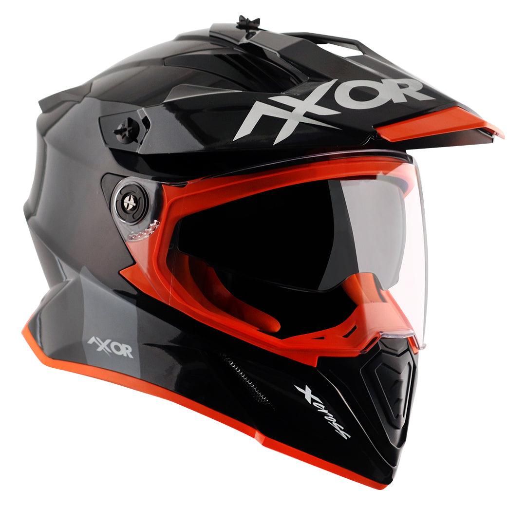 Axor X-Cross Dual Visor Helmet - Moto Modz