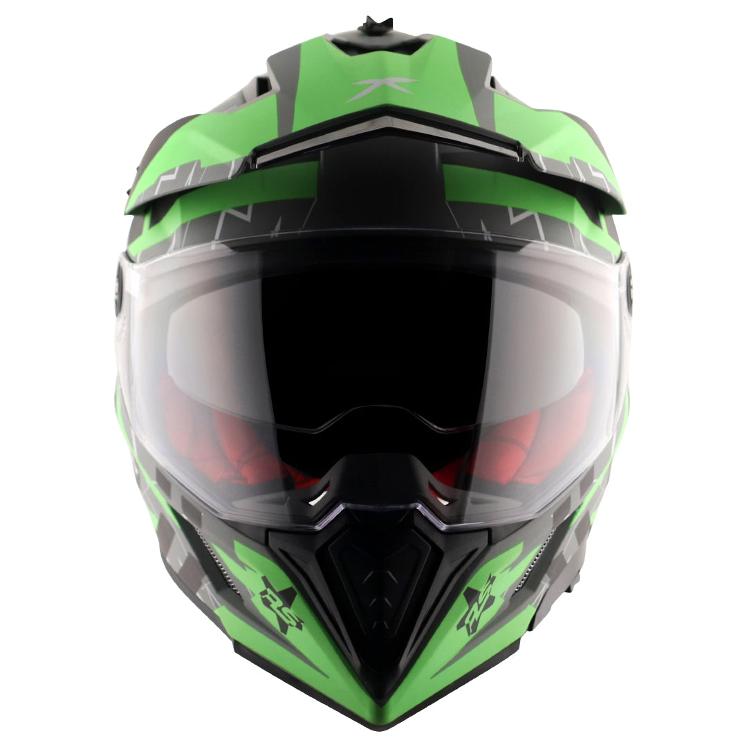 Axor X-Cross Flash Dual Visor Helmet - Moto Modz