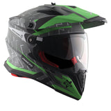 Axor X-Cross Flash Dual Visor Helmet - Moto Modz