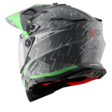 Axor X-Cross Flash Dual Visor Helmet - Moto Modz