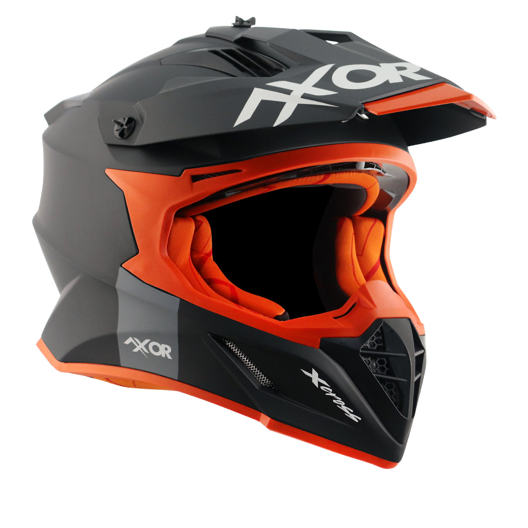 Axor X-cross Single Color Helmet - Moto Modz