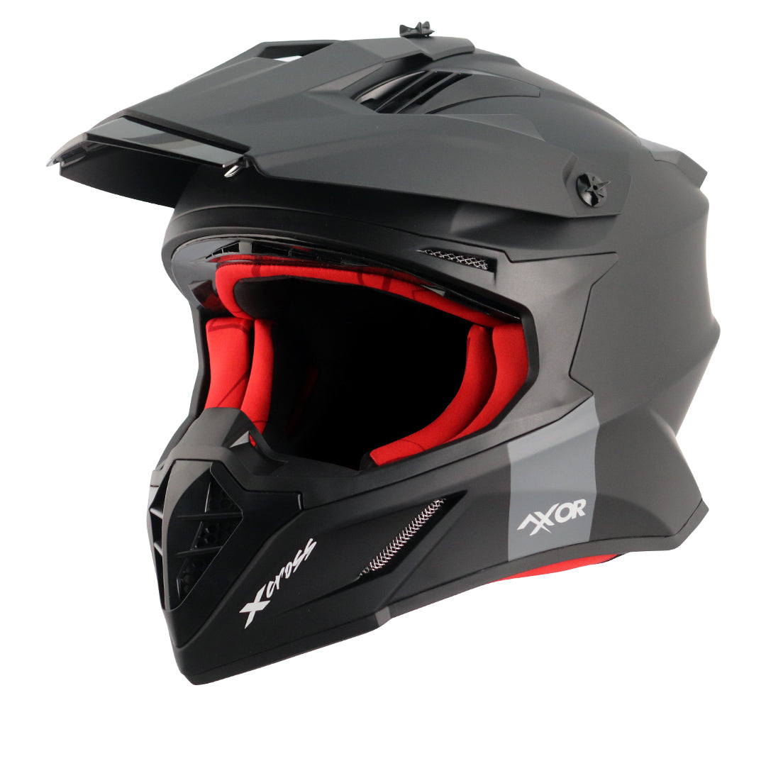 Axor X-cross Single Color Helmet - Moto Modz