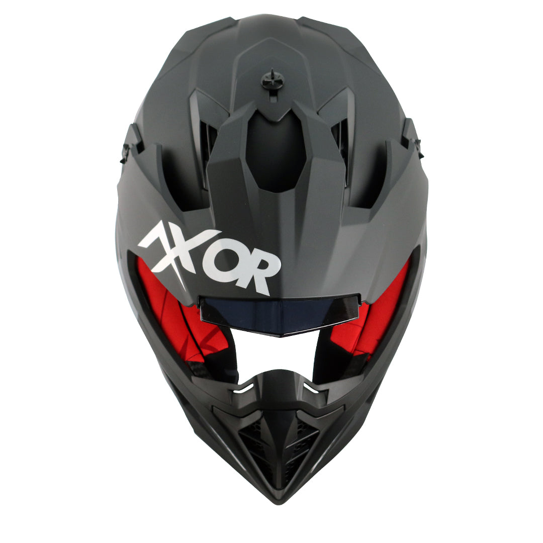 Axor X-cross Single Color Helmet - Moto Modz