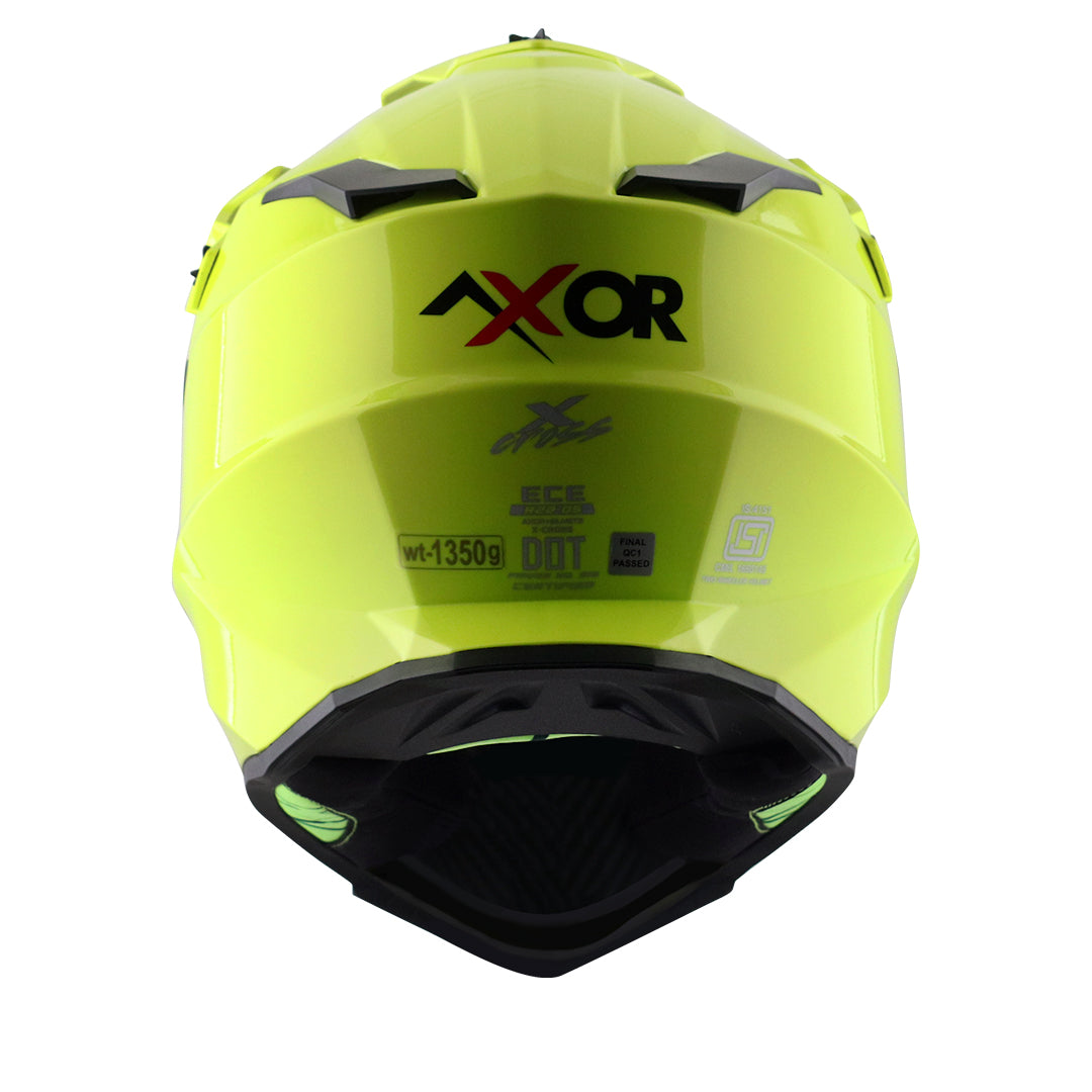 Axor X-cross Single Color Helmet - Moto Modz