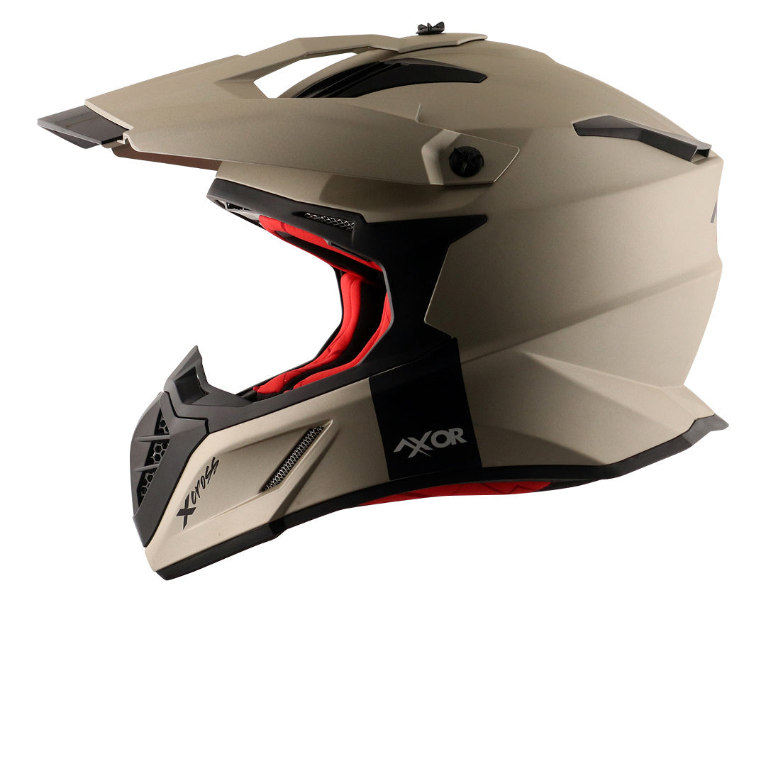 Axor X-cross Single Color Helmet - Moto Modz