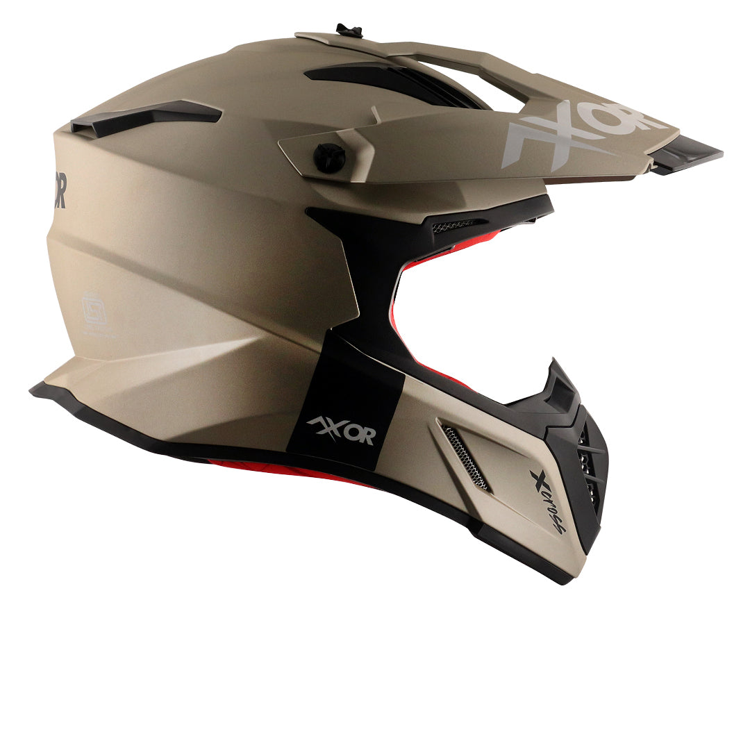 Axor X-cross Single Color Helmet - Moto Modz