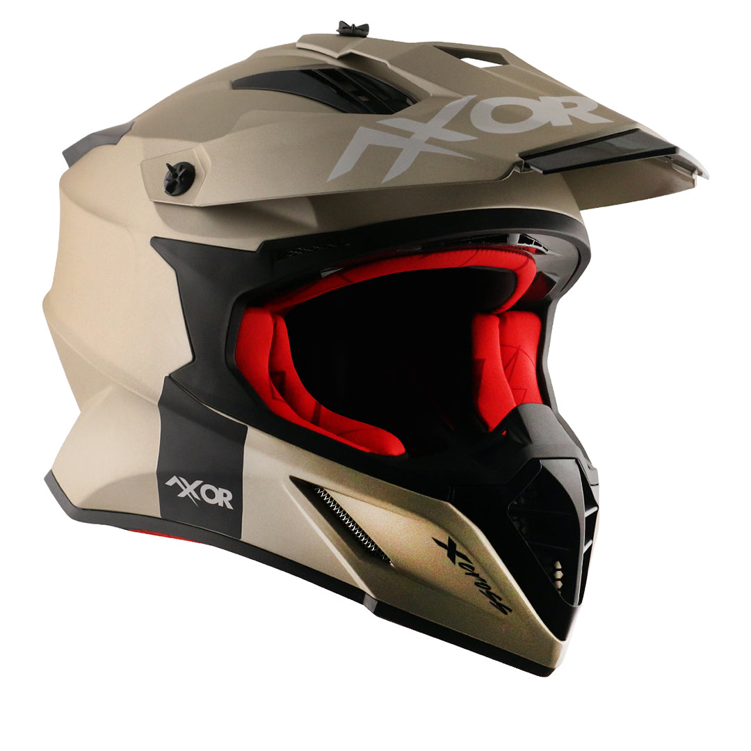 Axor X-cross Single Color Helmet - Moto Modz