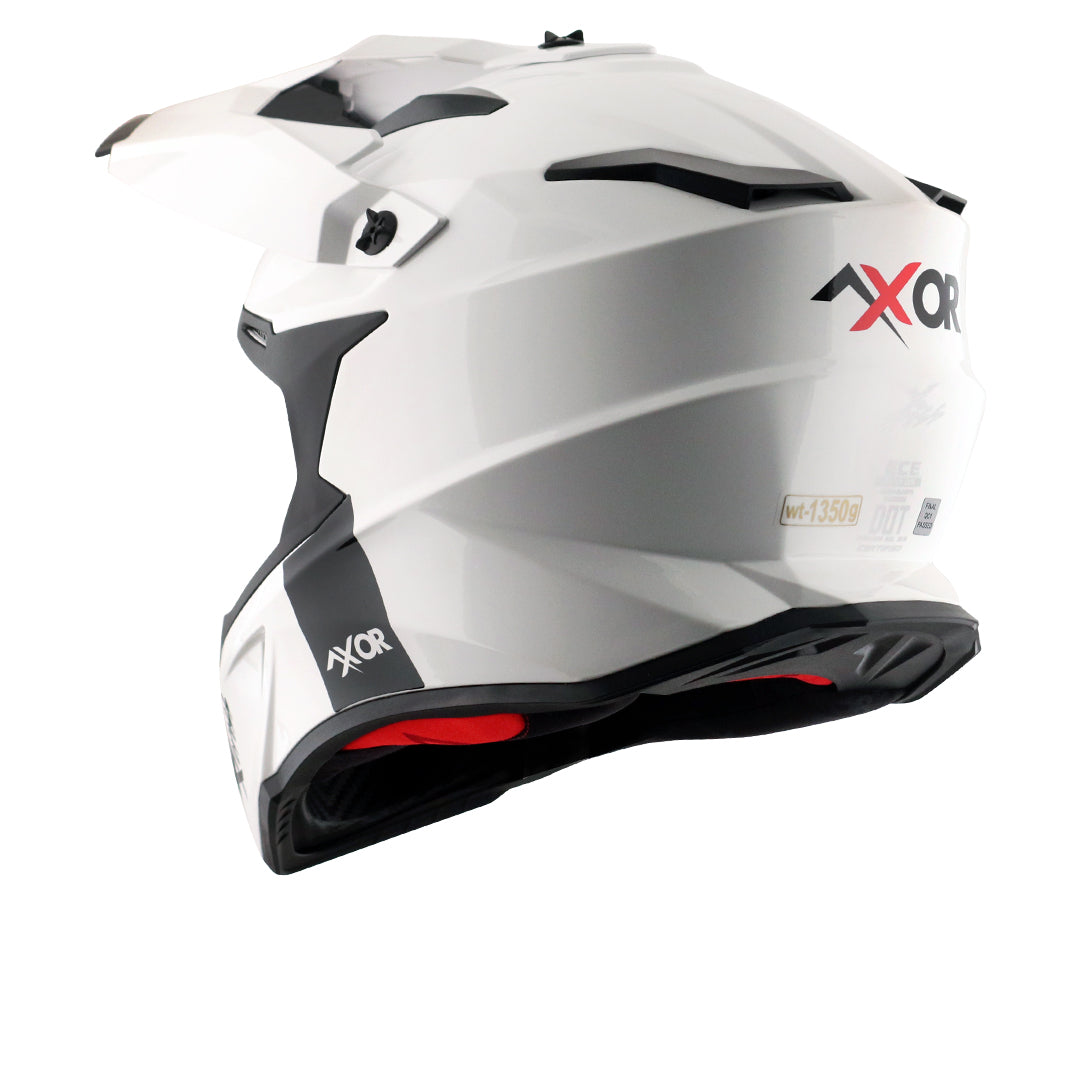 Axor X-cross Single Color Helmet - Moto Modz