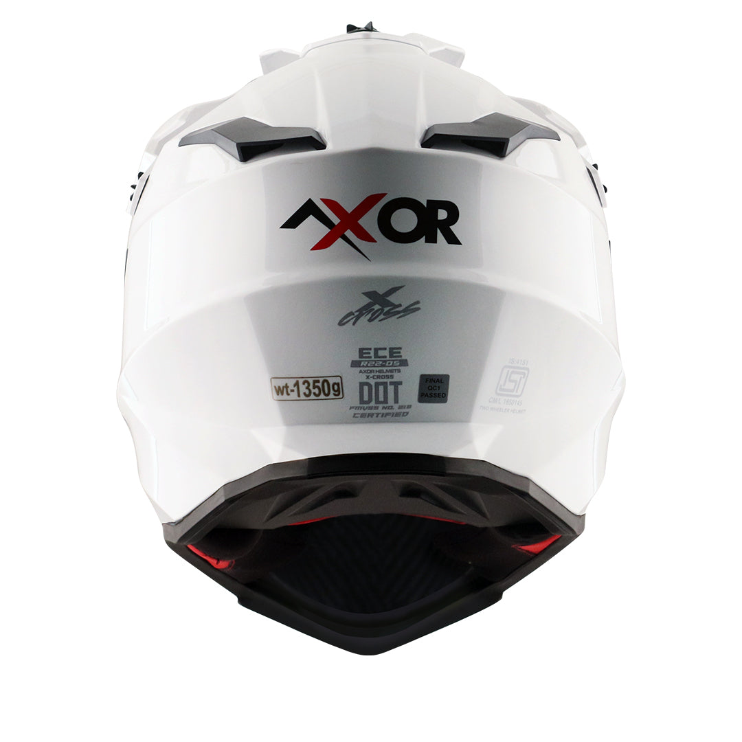 Axor X-cross Single Color Helmet - Moto Modz