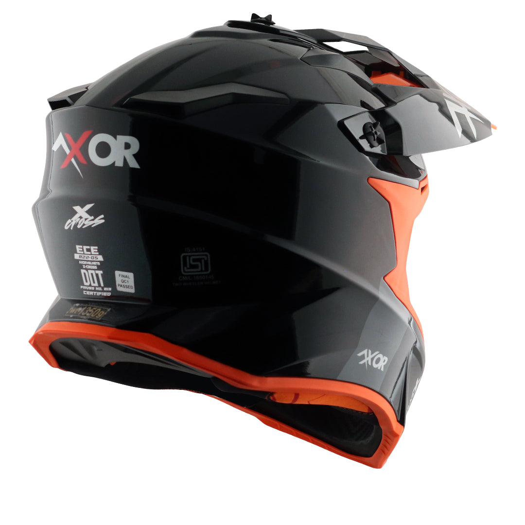 Axor X-cross Single Color Helmet - Moto Modz