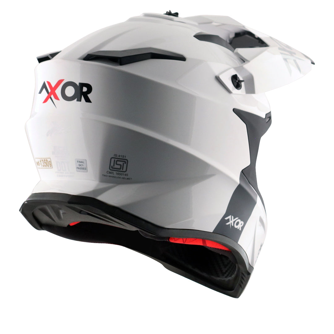 Axor X-cross Single Color Helmet - Moto Modz