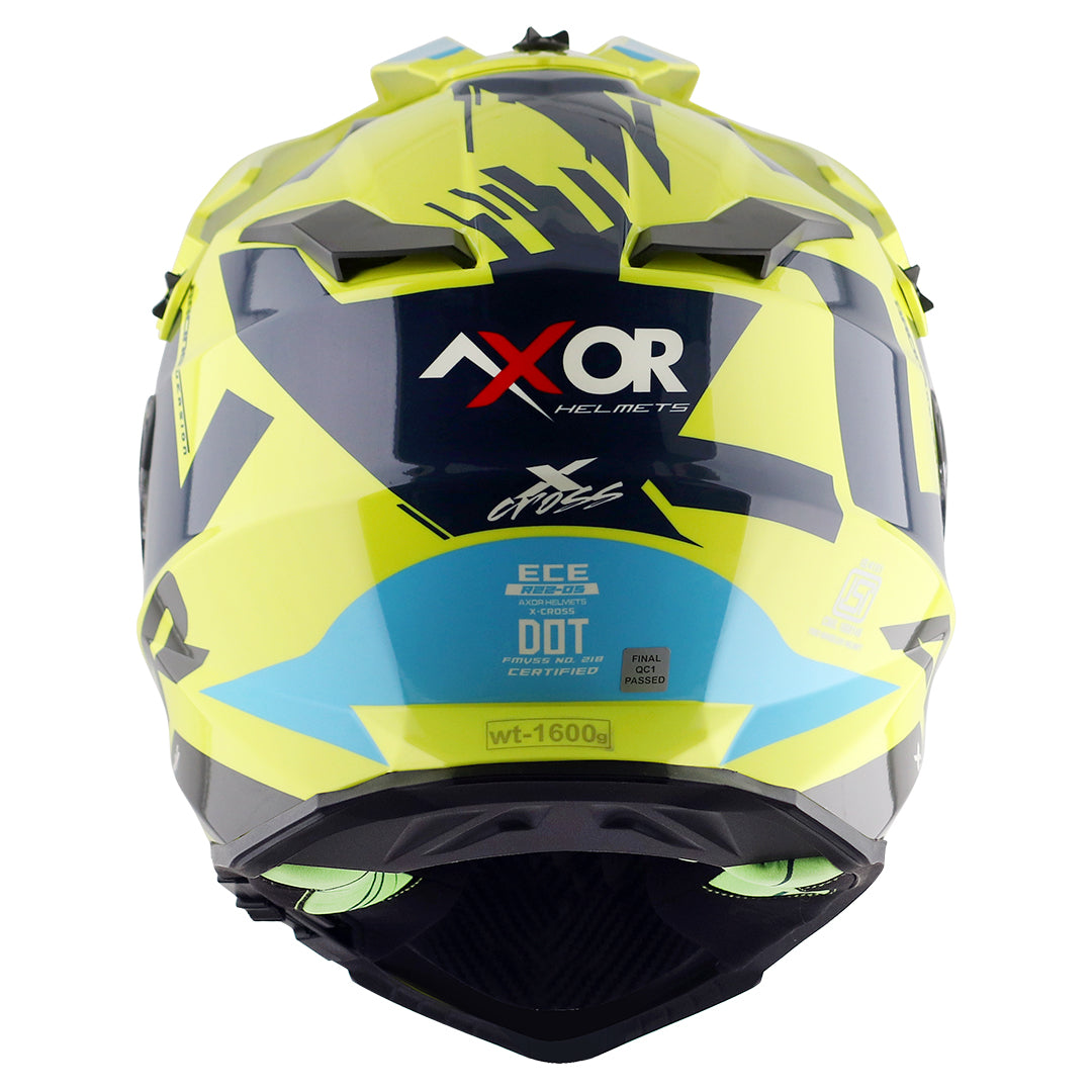 Axor X-cross X1 Helmet with Dual Visor - Moto Modz