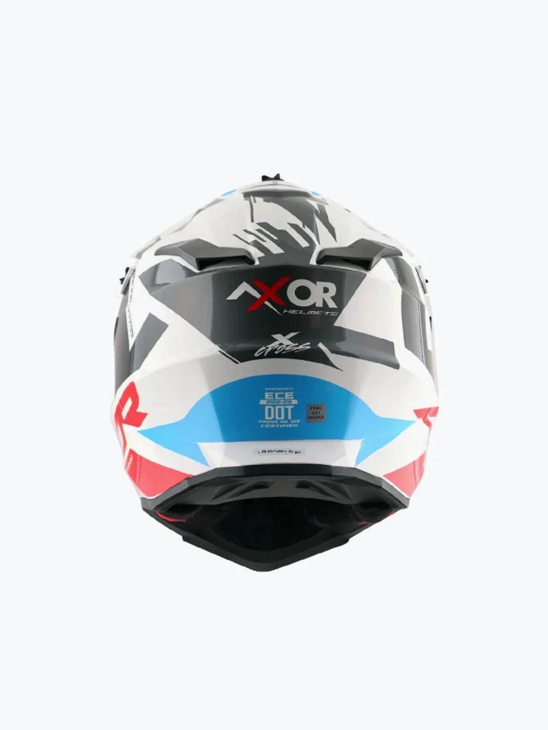 Axor X-Cross X1 White Red - Moto Modz