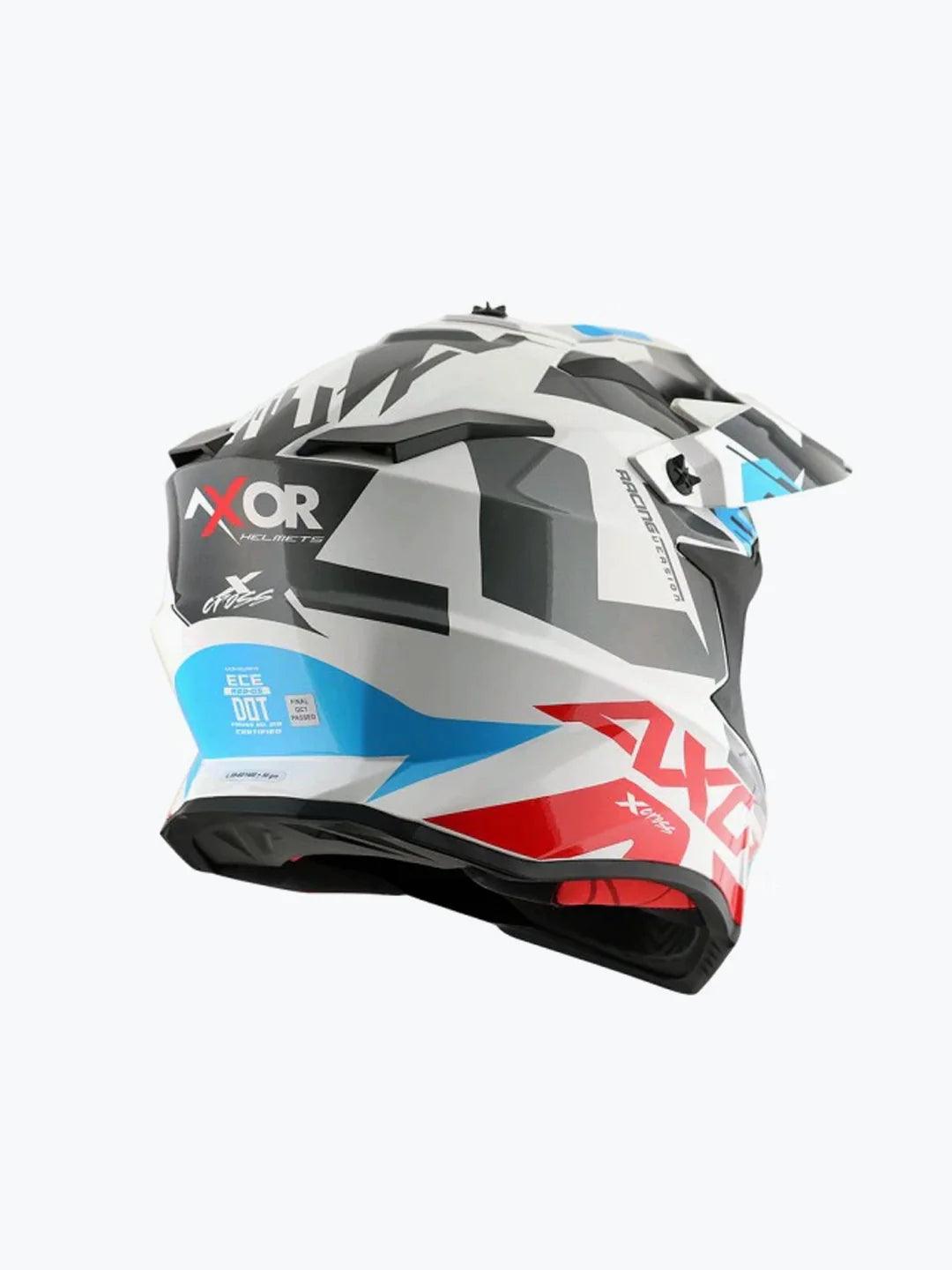 Axor X-Cross X1 White Red - Moto Modz