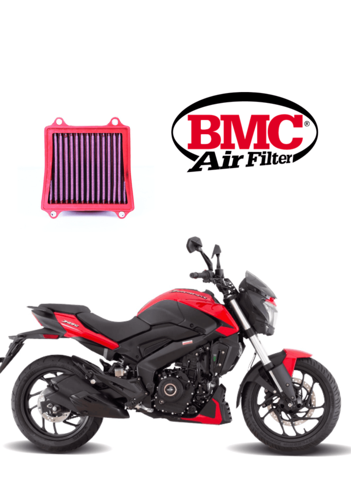 Bajaj Dominar 250 BMC AirFilter - Moto Modz