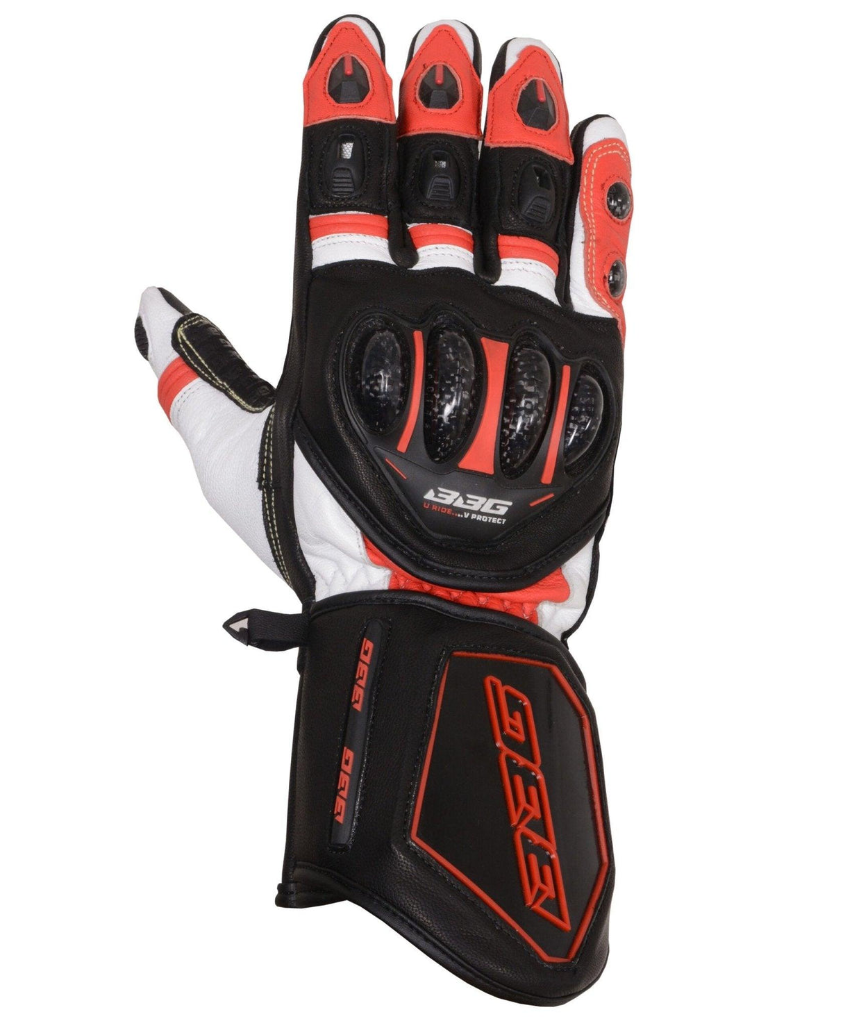 BBG Racer Gloves - Moto Modz