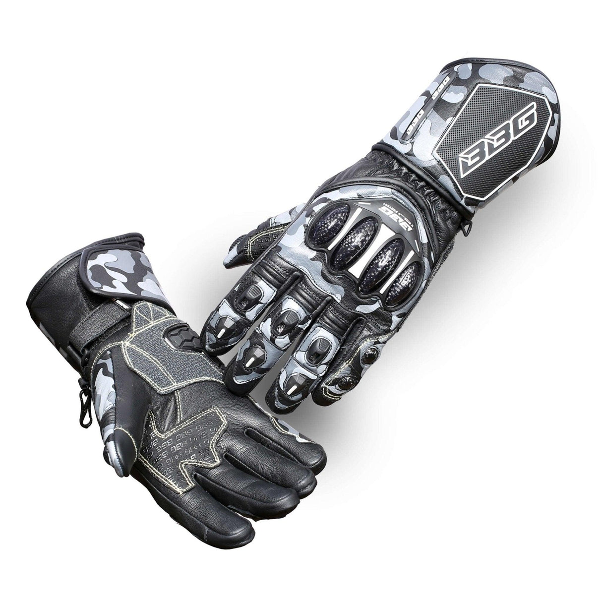 BBG Racer Gloves - Moto Modz