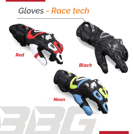 BBG Snell Race Tech Riding Gloves - Moto Modz