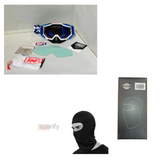 100% Goggle 212 Blue Color tinted premium - 1 YEAR WARRANTY