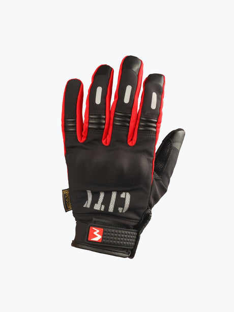 BSDDP City Gloves Touch Black & Red - Moto Modz