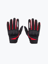 BSDDP Gloves A0143 Black Red - Moto Modz