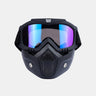 BSDDP GOGGLE - Black Mask - Moto Modz