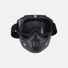 BSDDP GOGGLE - Black Mask - Moto Modz