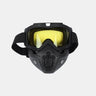 BSDDP GOGGLE - Black Mask - Moto Modz