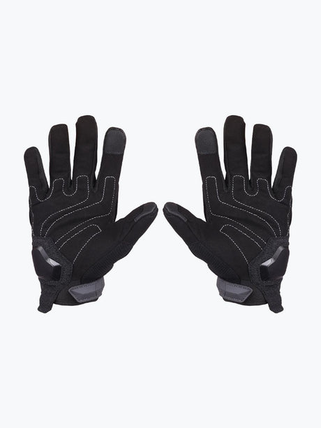 Cuirassier Gloves Black Grey - Moto Modz