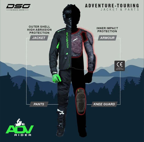 DSG Adventure Riding Jacket - Moto Modz