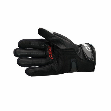 DSG Carbon X Glove in Black White - Moto Modz