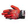 DSG PHOENIX AIR GLOVE BLACK GREY RED FLUO - Moto Modz