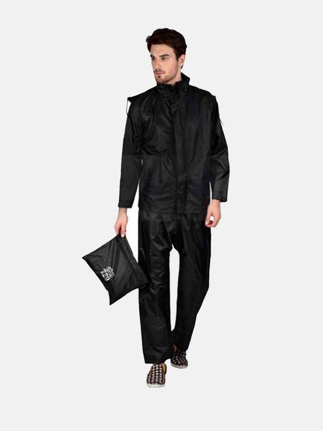 Duckback 729 Raincoat-Black - Moto Modz