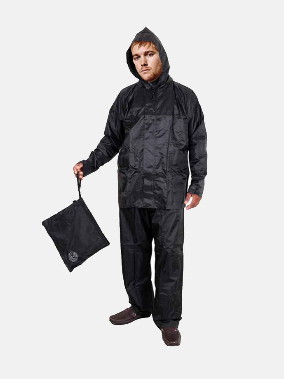 Duckback President Raincoat-Black - Moto Modz