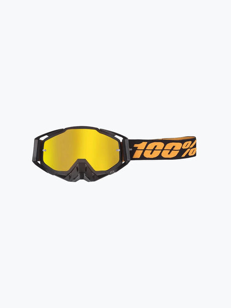 Goggles 100% - 146 Black Yellow Tint - Moto Modz