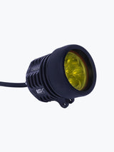 GR Gold 6 LED Fog Light With Round Cap - Moto Modz