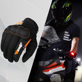 GRAND PITSTOP Night Wing Motorcycle Gloves. - Moto Modz