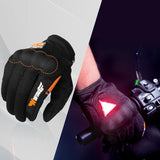 GRAND PITSTOP Night Wing Motorcycle Gloves. - Moto Modz