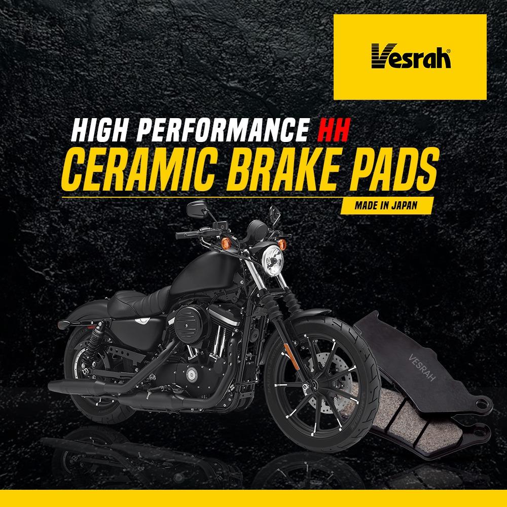 Harley davidson street (2016 Onwards) rear brake pad by vesrah ( Ceramic) SD-947