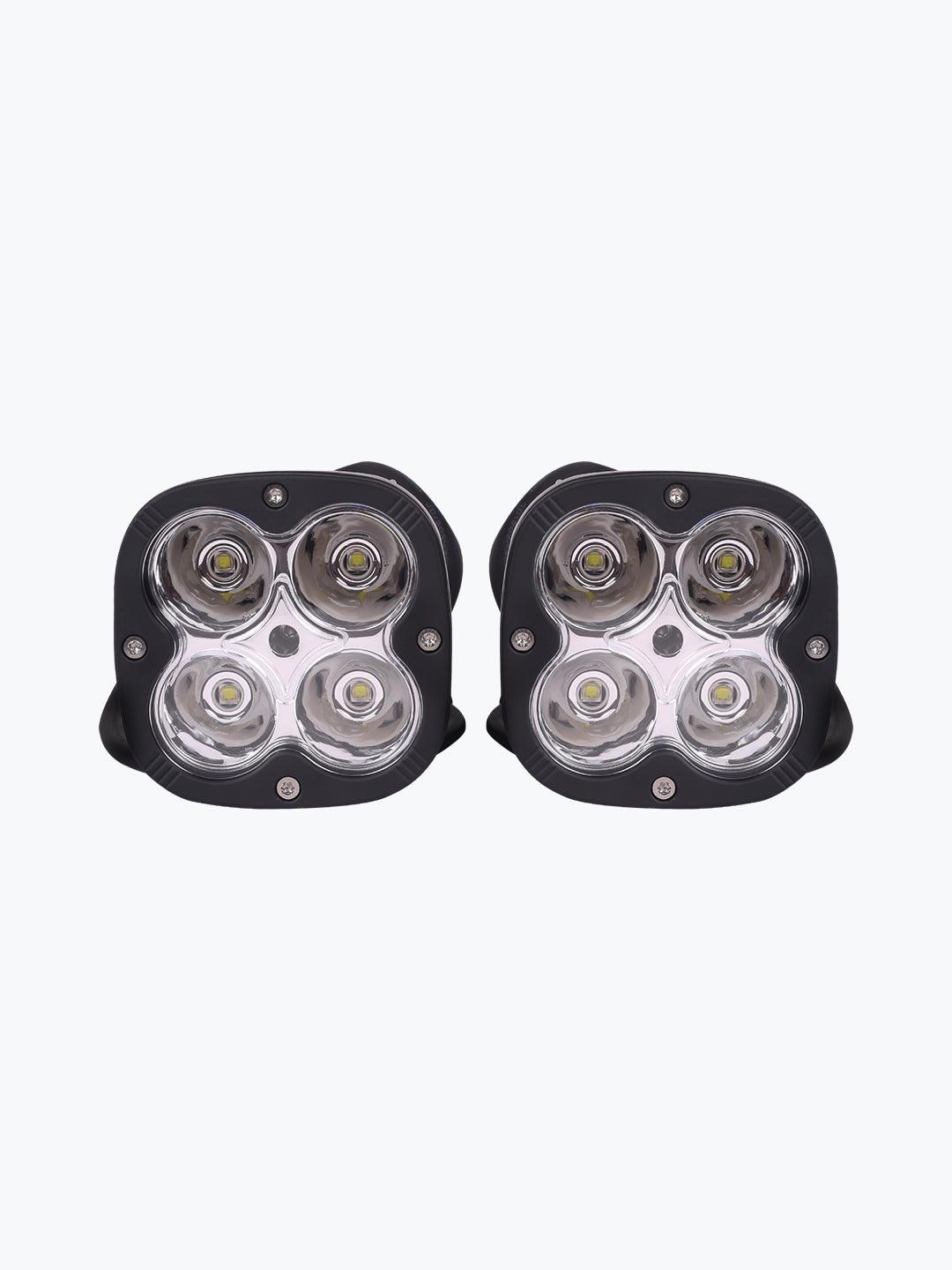 HJG 4 LED Pair Dimmerstat Auxilary Light - Moto Modz