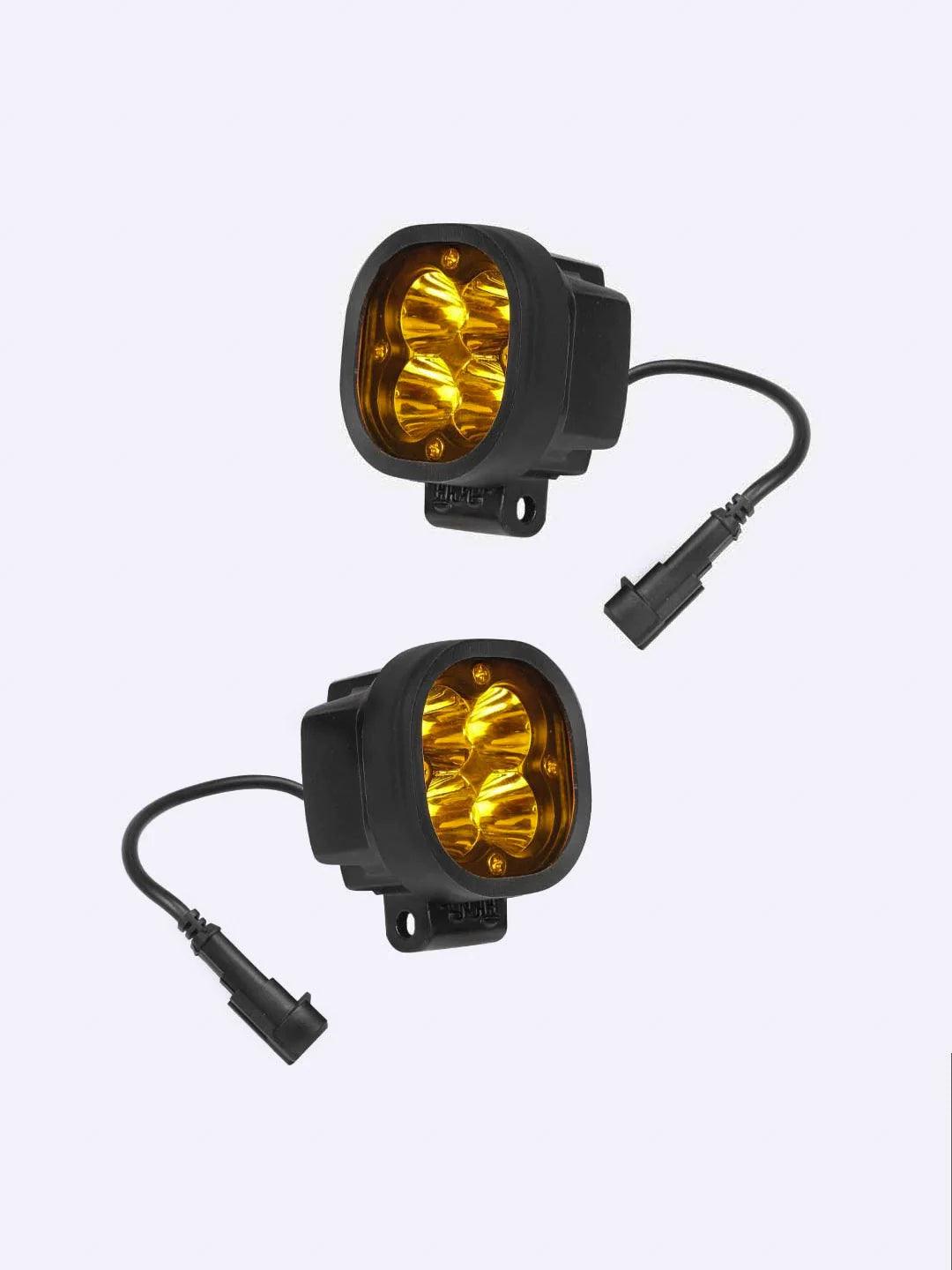 HJG 4 LED Pair Foglight Premium 1.0 - Moto Modz