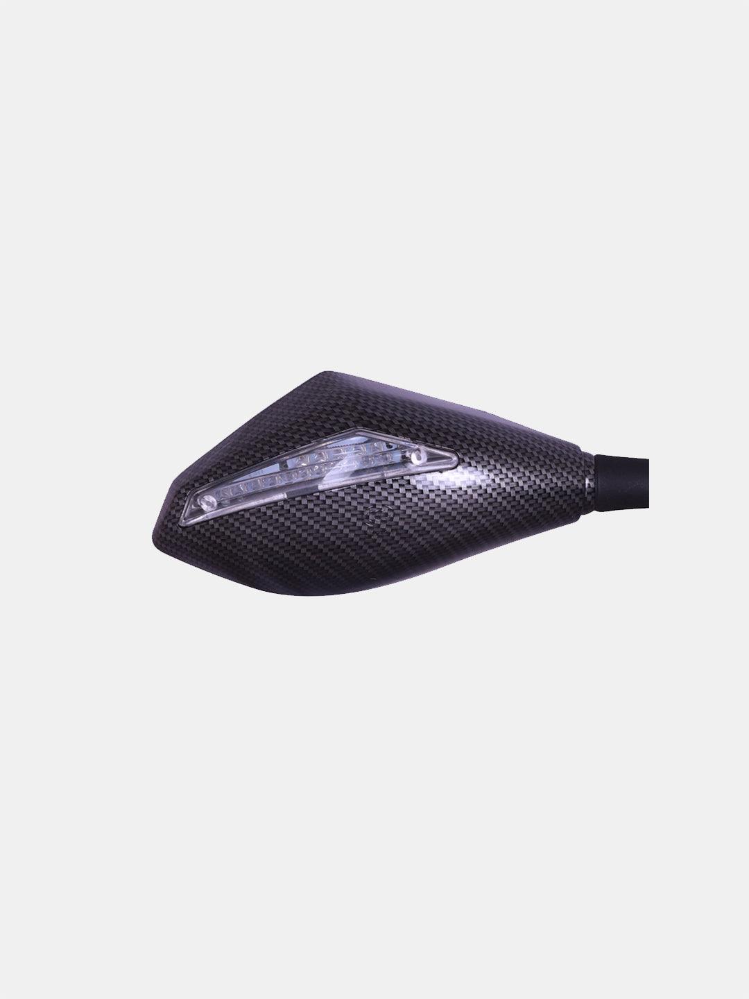 Indicator Mirror-Carbon Two Side - Moto Modz