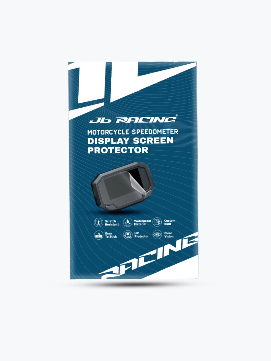 JB RACING SPEEDOMETER DISPLAY GUARD PULSAR NS 200/ RS 200 ( TEMPERED SCREEN GUARD )